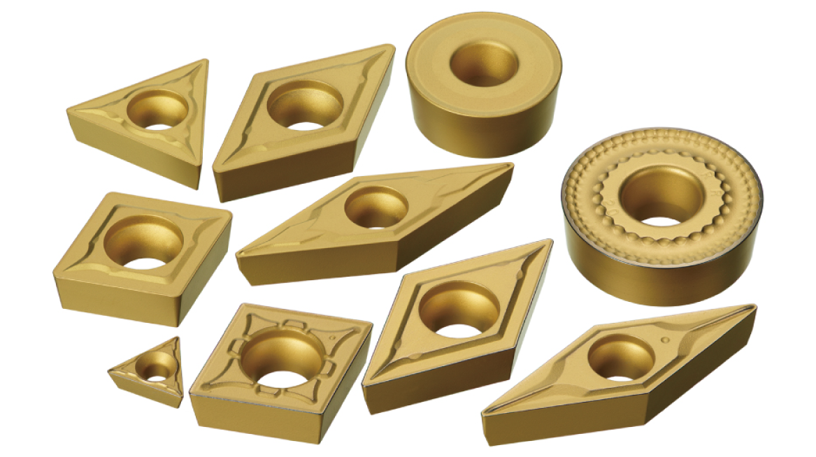 383 Positive Inserts Added to the MC6100 Series of CVD Coated Carbide Grades for Steel Turning