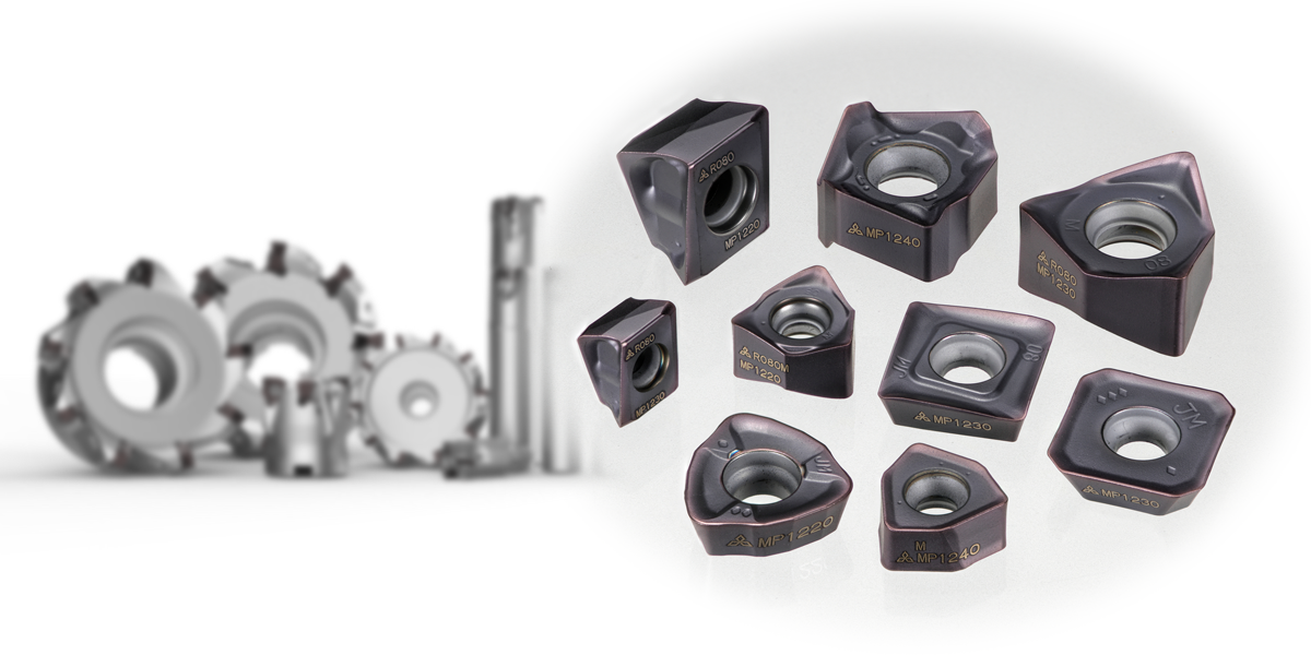 PVD Coated Carbide Grade for Milling MP1200 Series